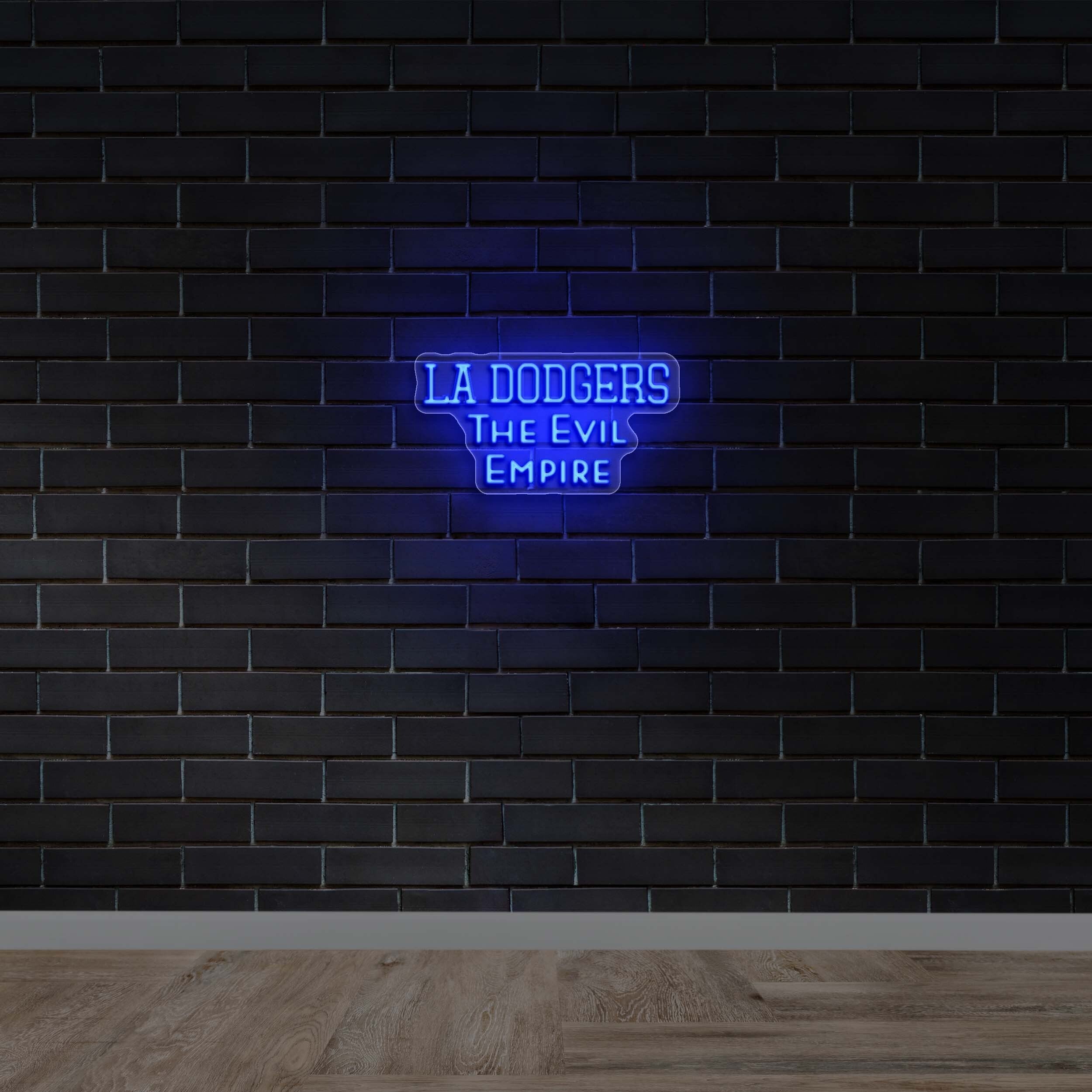 LA DODGERS THE EVIL EMPIRE - Premium Neon Artwork