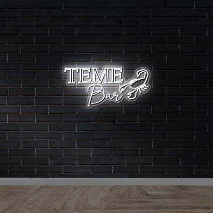 TEME Bar - Premium Neon Artwork