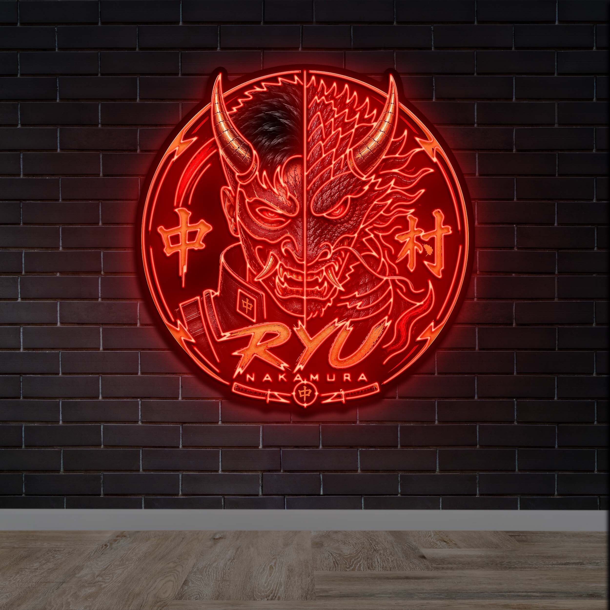 RYU -  Premium Neon Artwork