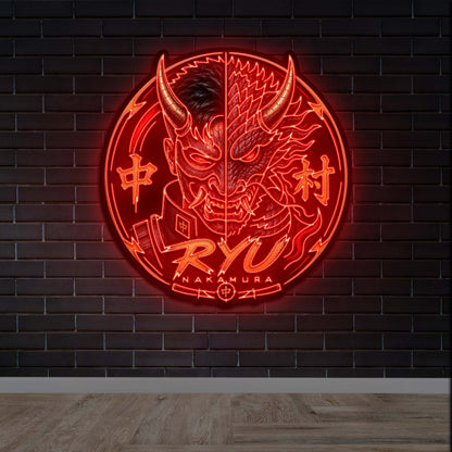 RYU -  Premium Neon Artwork