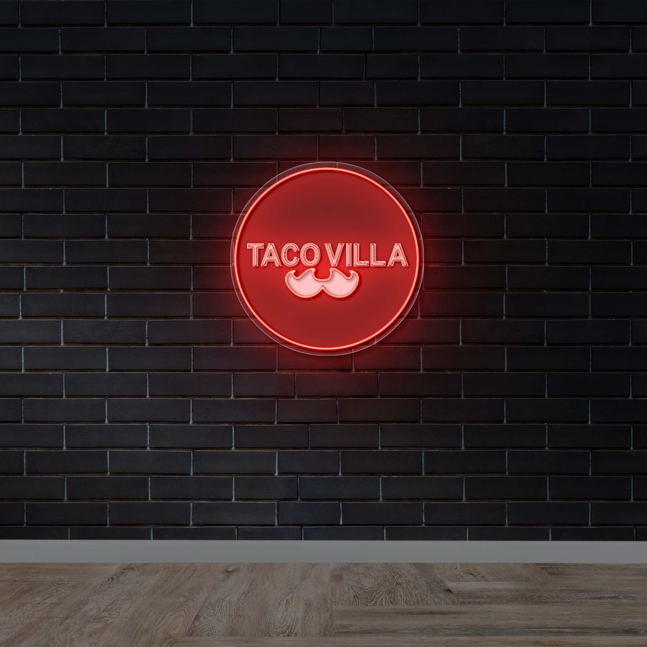 Taco Villa - Premium Neon Artwork