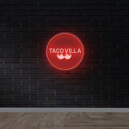 Taco Villa - Premium Neon Artwork