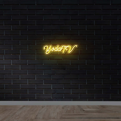 YodaTV - Premium Neon Artwork