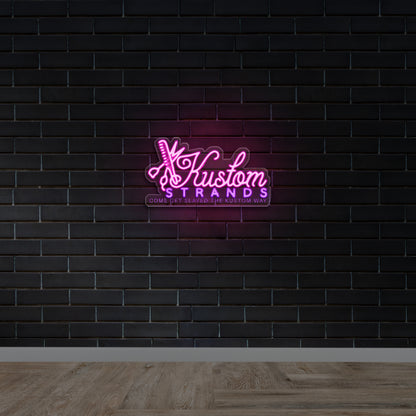 Kustom STRANDS - Premium Neon Artwork