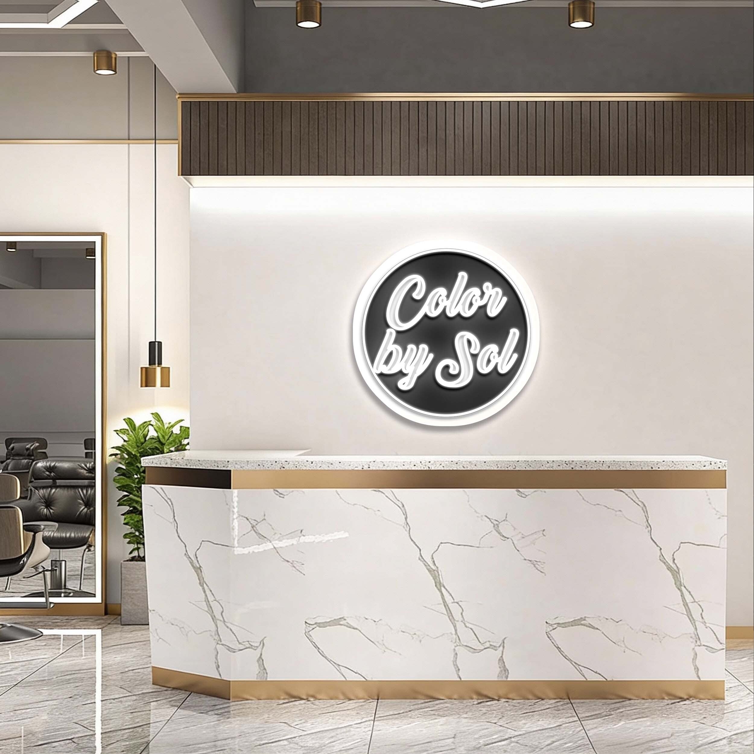 Color By Sol - Premium Neon Artwork
