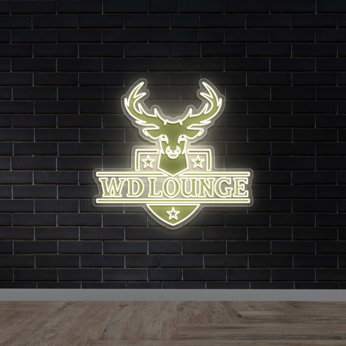 WD LOUNGE - Premium Neon Artwork