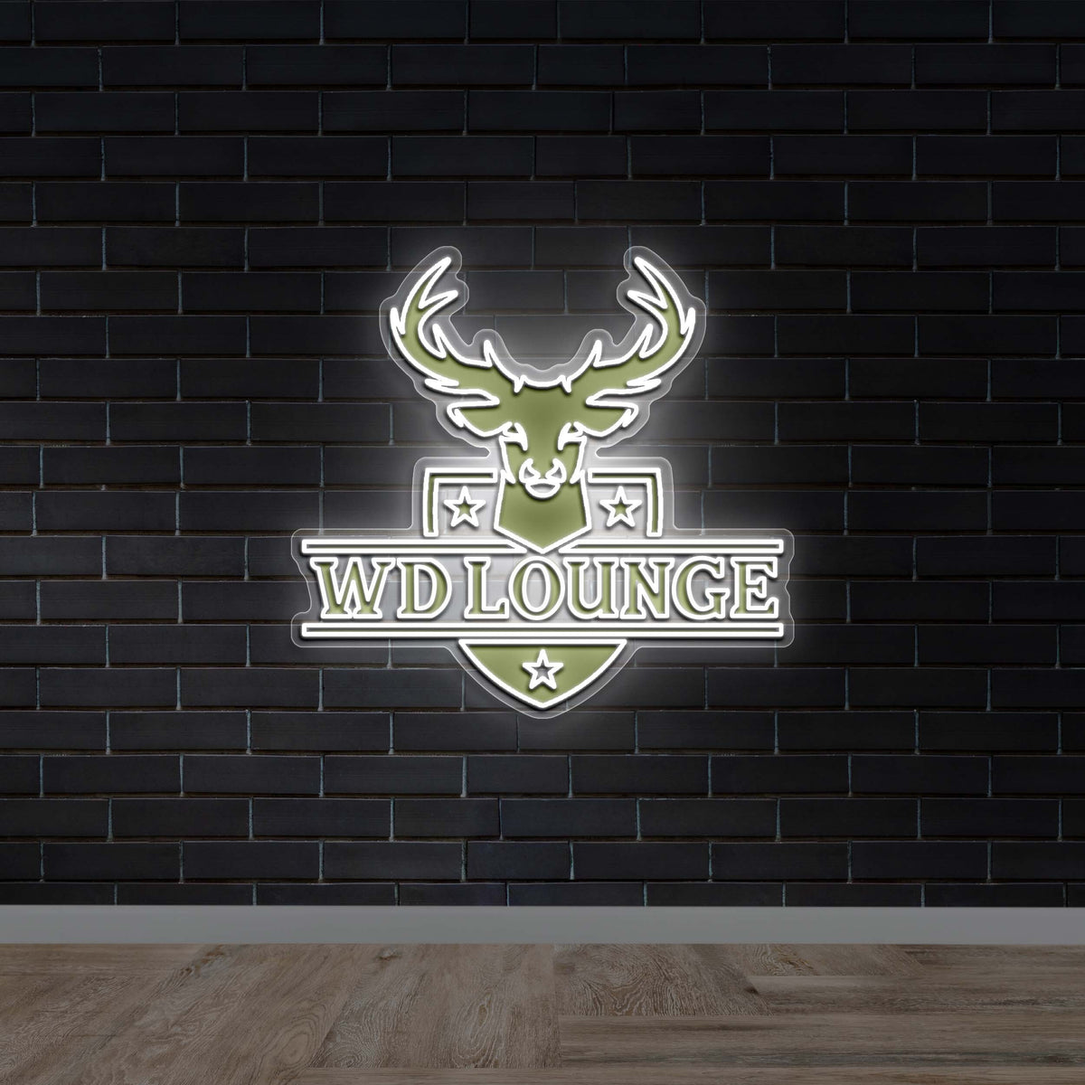 WD LOUNGE - Premium Neon Artwork