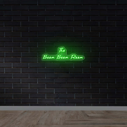 THE BOOM BOOM ROOM - Premium Neon Artwork