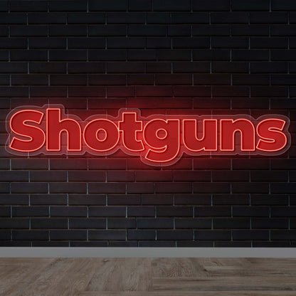 Shotguns - Premium Neon Artwork