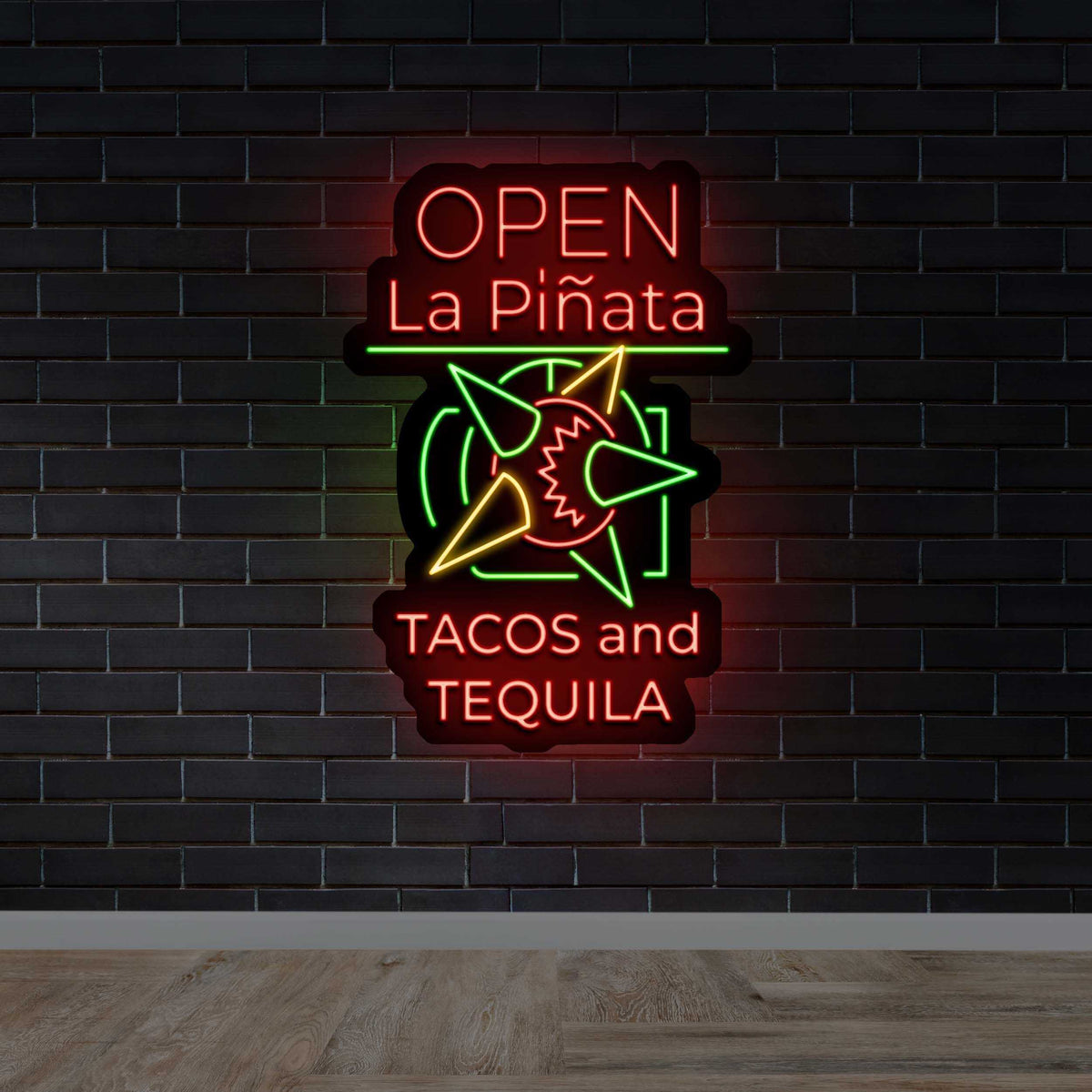La Piñata (version 2) - Premium Neon Artwork