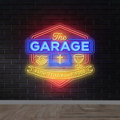 THE GARAGE - Premium Neon Artwork