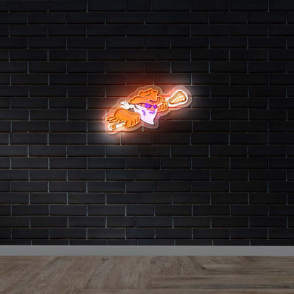 Masked Bandit - Premium Neon Artwork