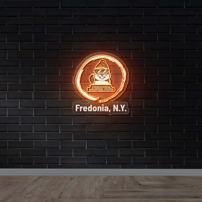 Fredonia Beaver Club - Premium Neon Artwork