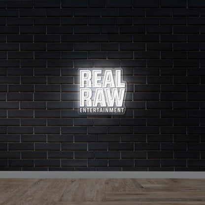 Real Raw Entertainment - Premium Neon Artwork
