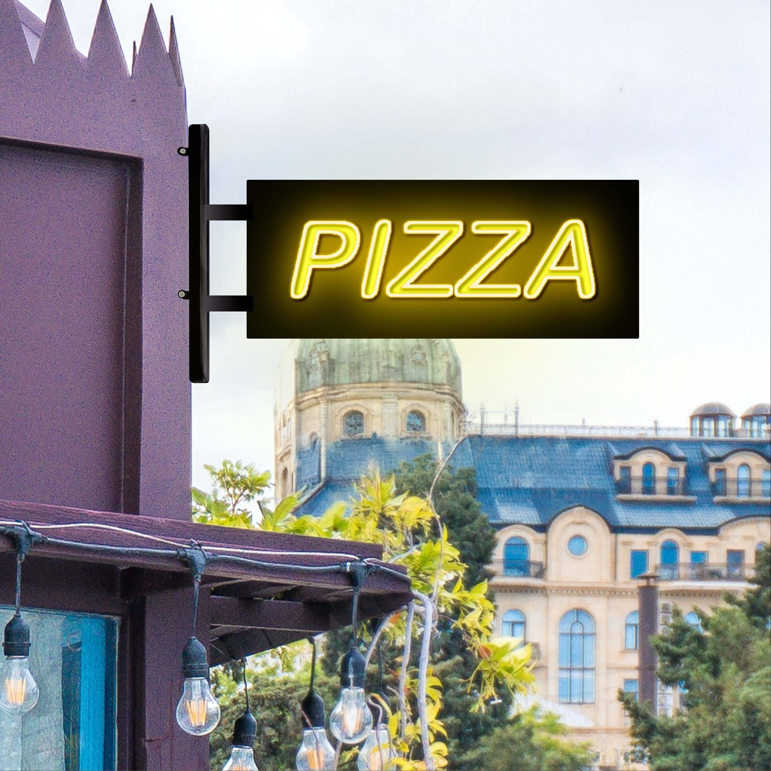 PIZZA - Premium Neon Artwork