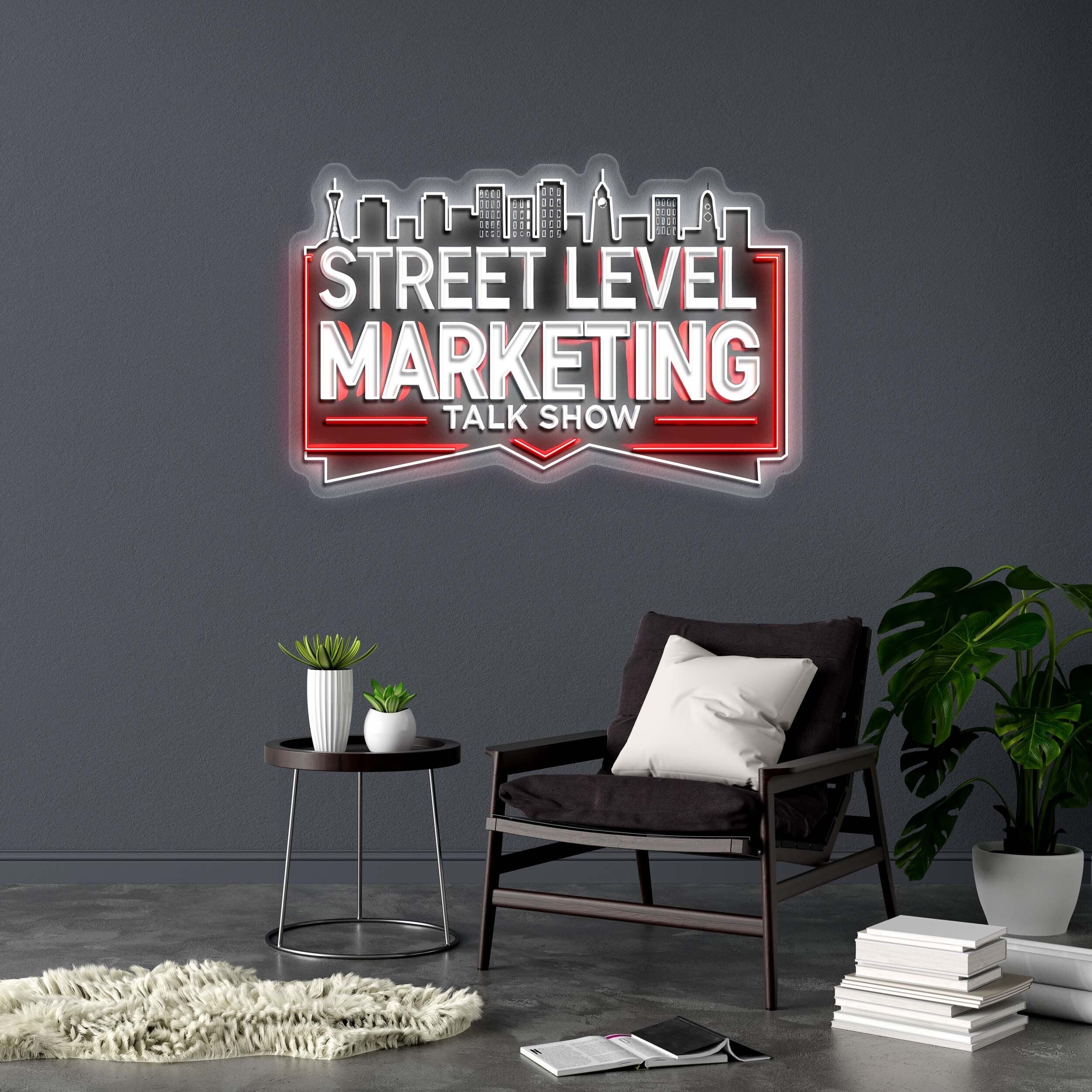 STREET LEVEL MARKETING - Premium Neon Artwork