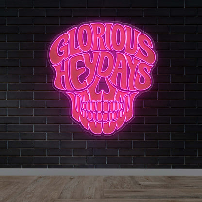 The Glorious Heydays - Premium Neon Artwork