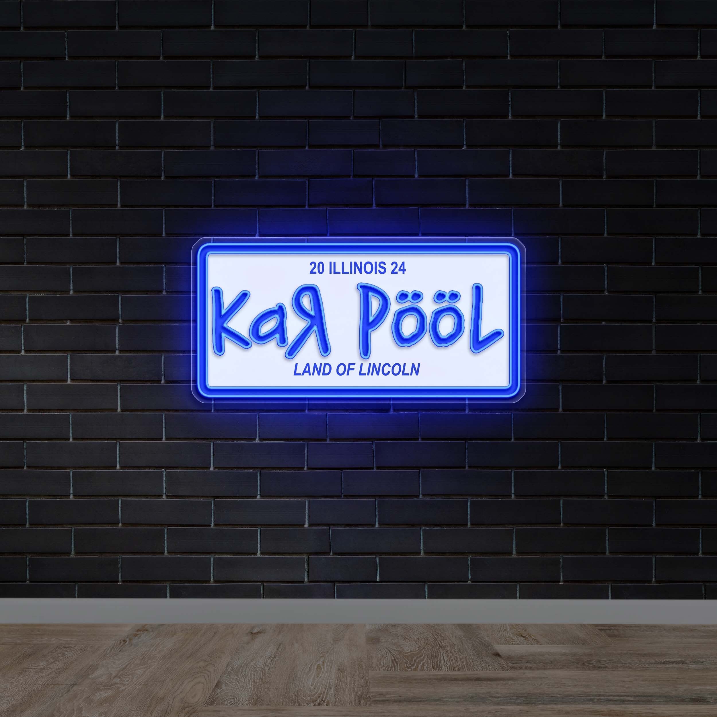 Kar Pool - Premium Neon Artwork