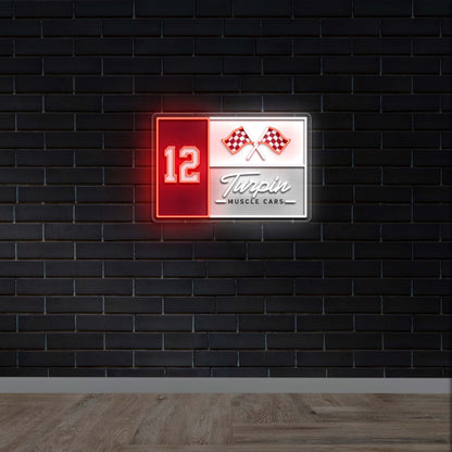 12 Turpin - Premium Neon Artwork