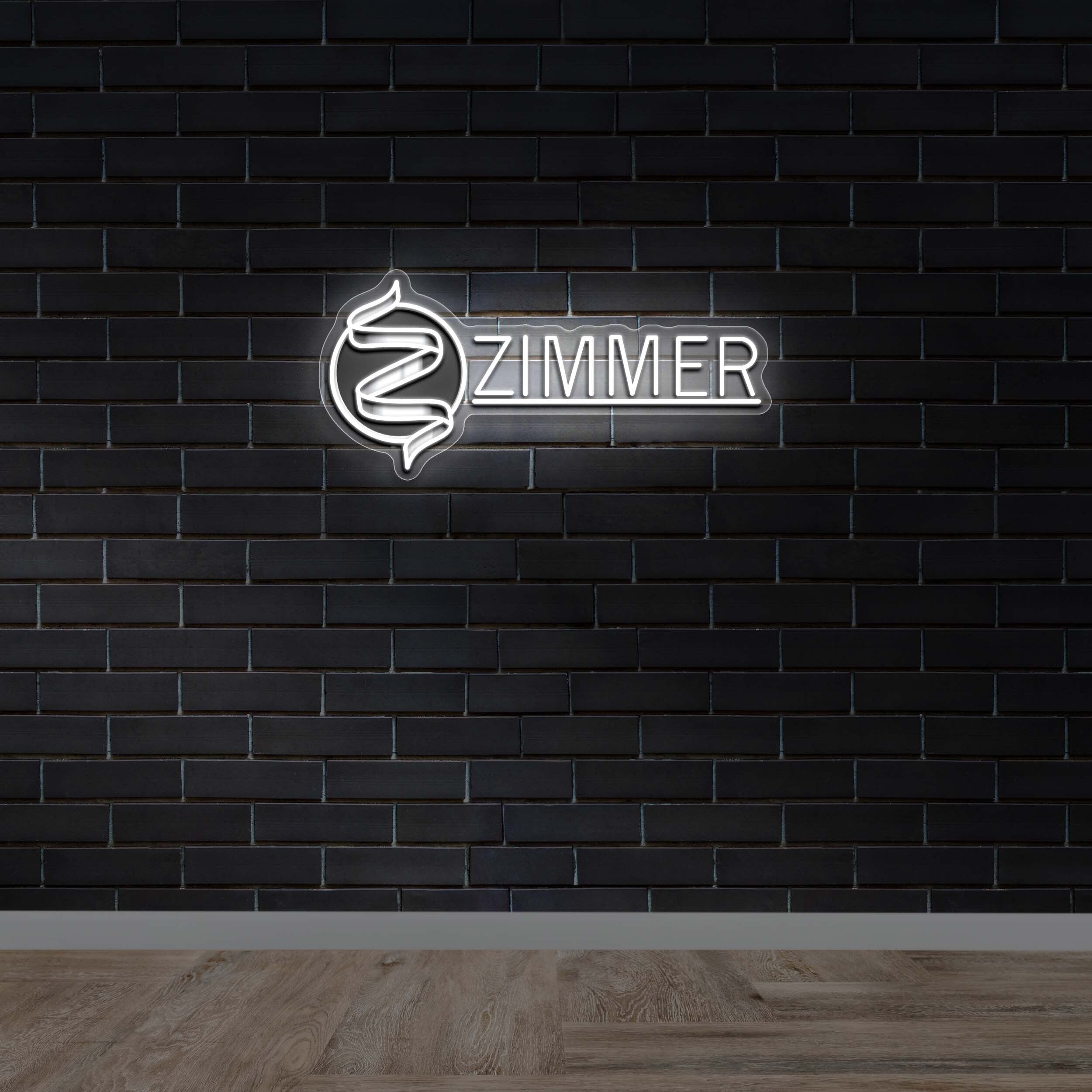 ZIMMER - Premium Neon Artwork