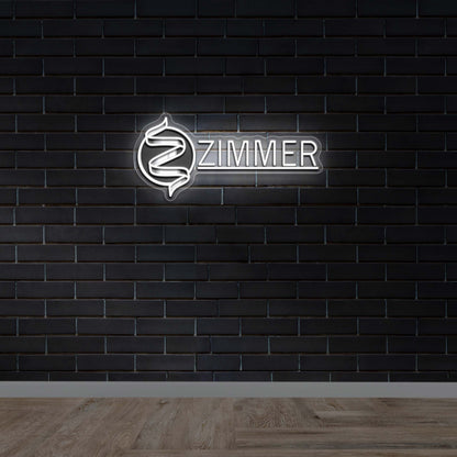 ZIMMER - Premium Neon Artwork