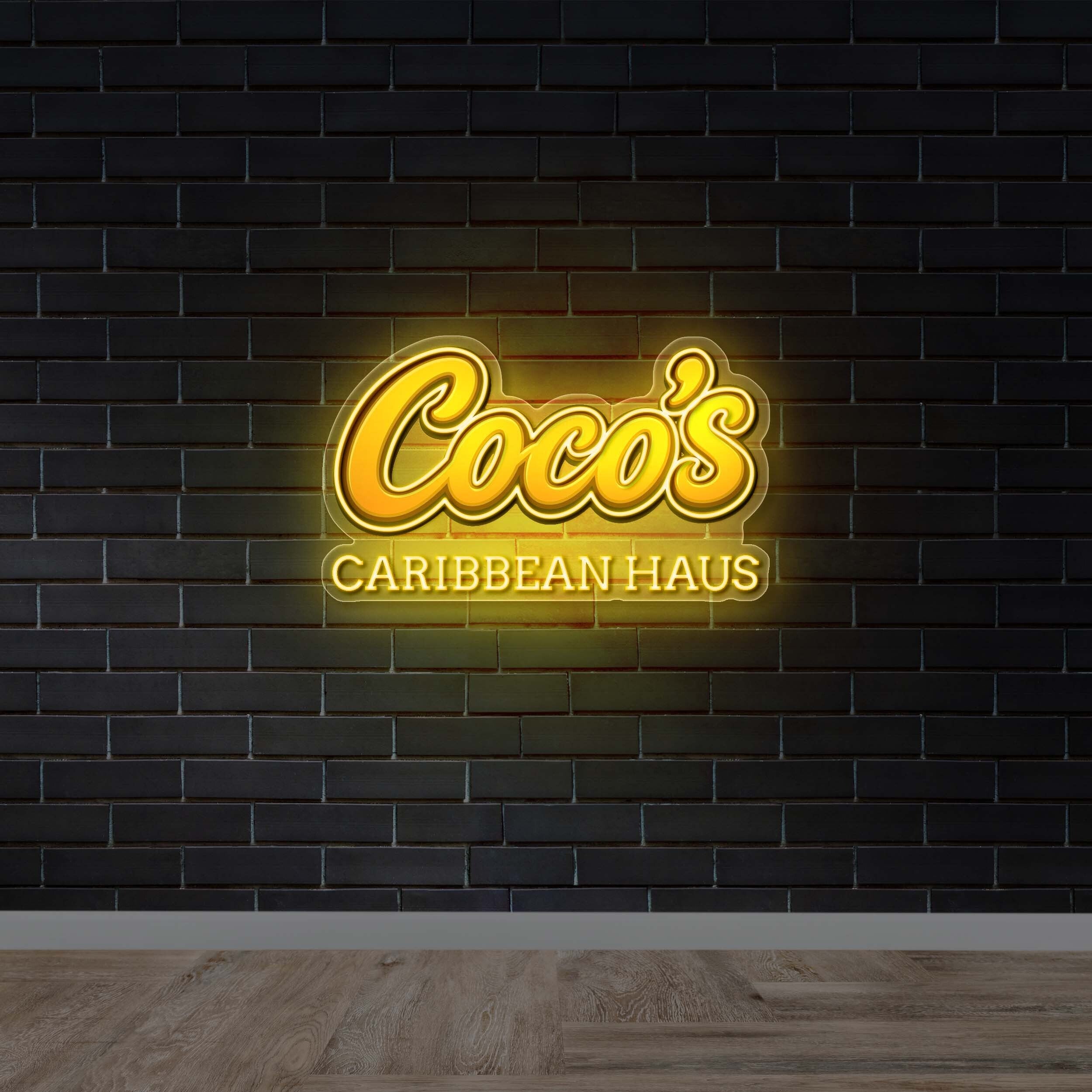 Coco's Caribbean Haus - Premium Neon Artwork