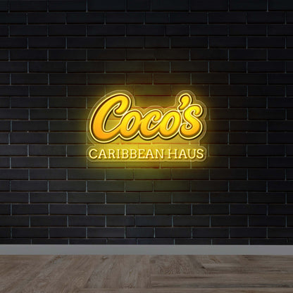 Coco's Caribbean Haus - Premium Neon Artwork