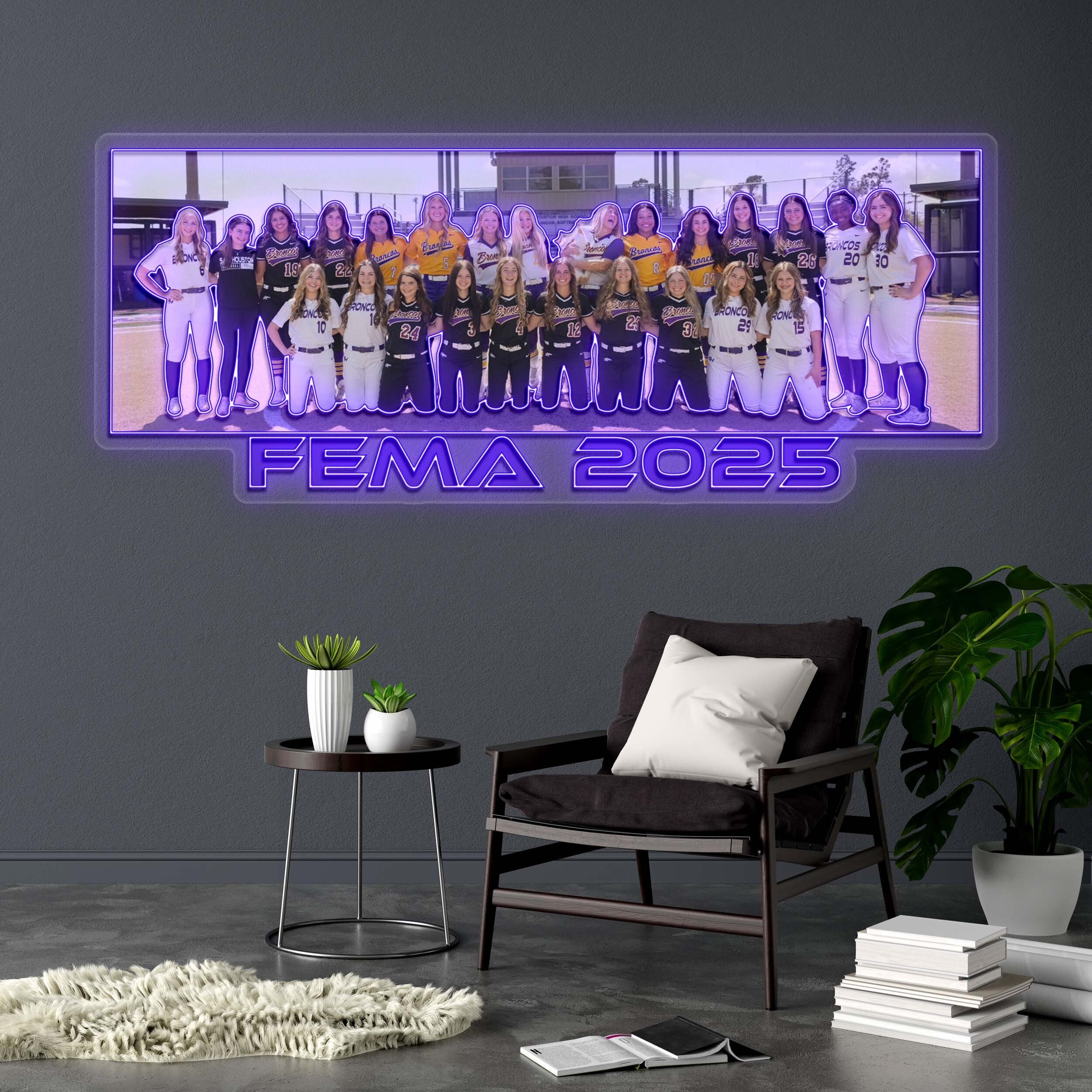FEMA 2025 - Premium Neon Artwork