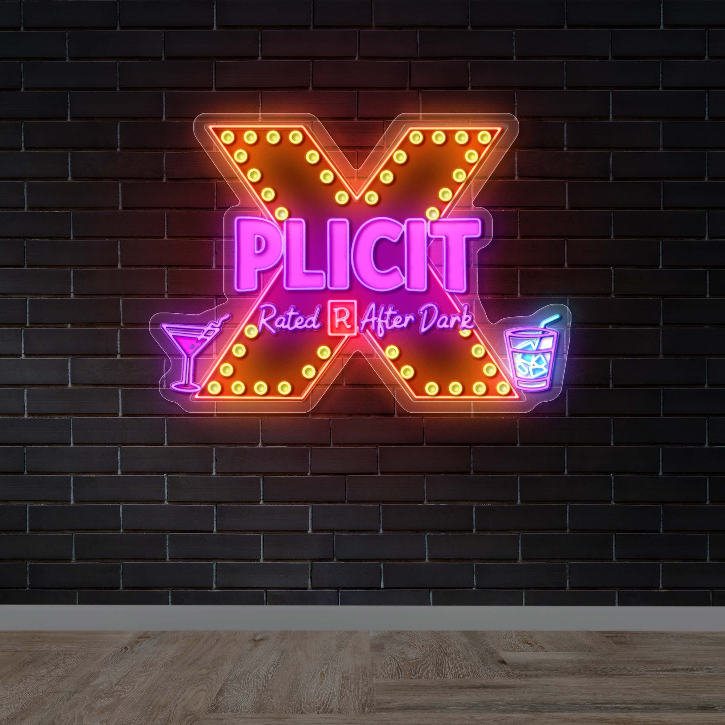 XPLICIT - Premium Neon Artwork