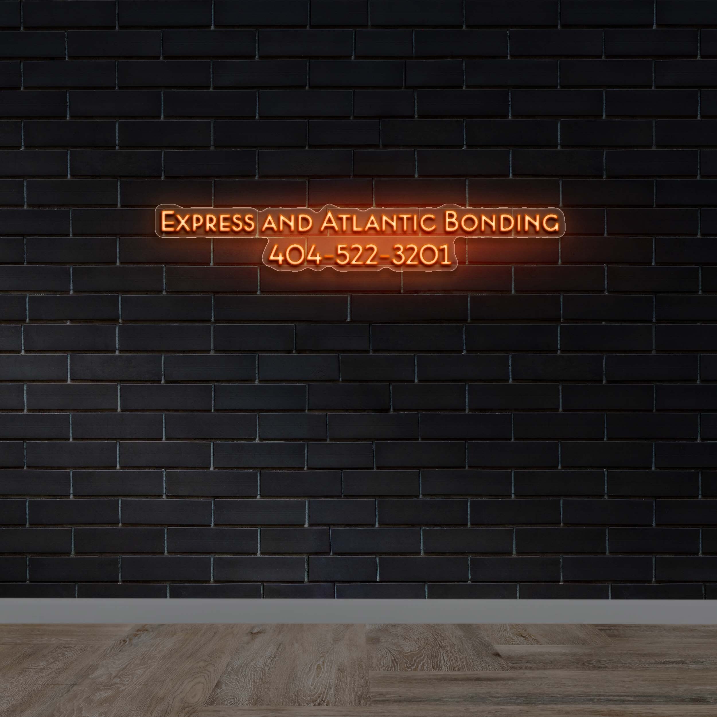 Express and Atlantic Bonding | 3rd Version - Premium Neon Artwork