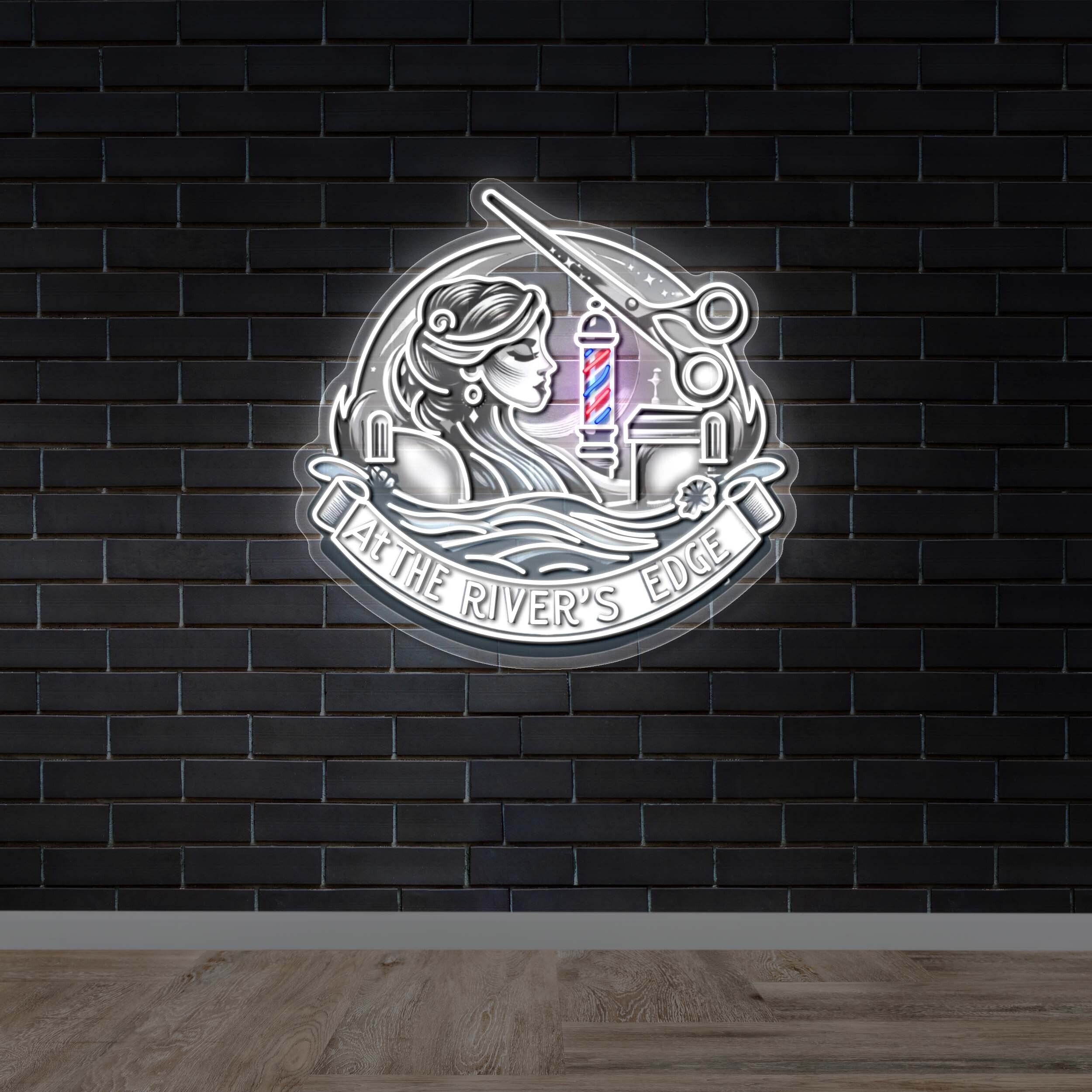 At the River’s Edge - Premium Neon Artwork