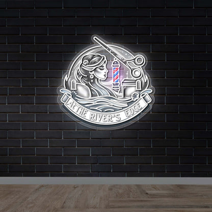 At the River’s Edge - Premium Neon Artwork