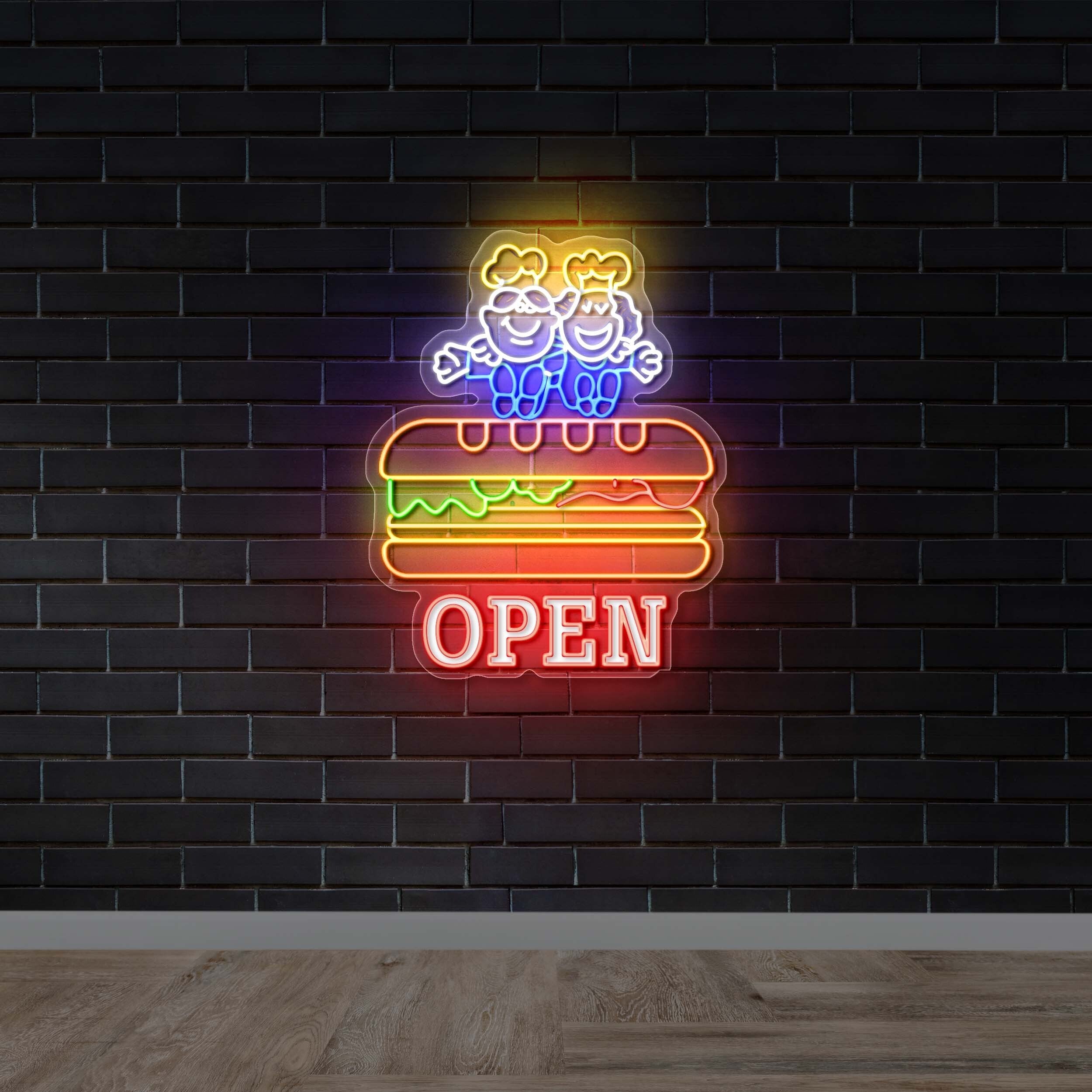 OPEN - Premium Neon Artwork