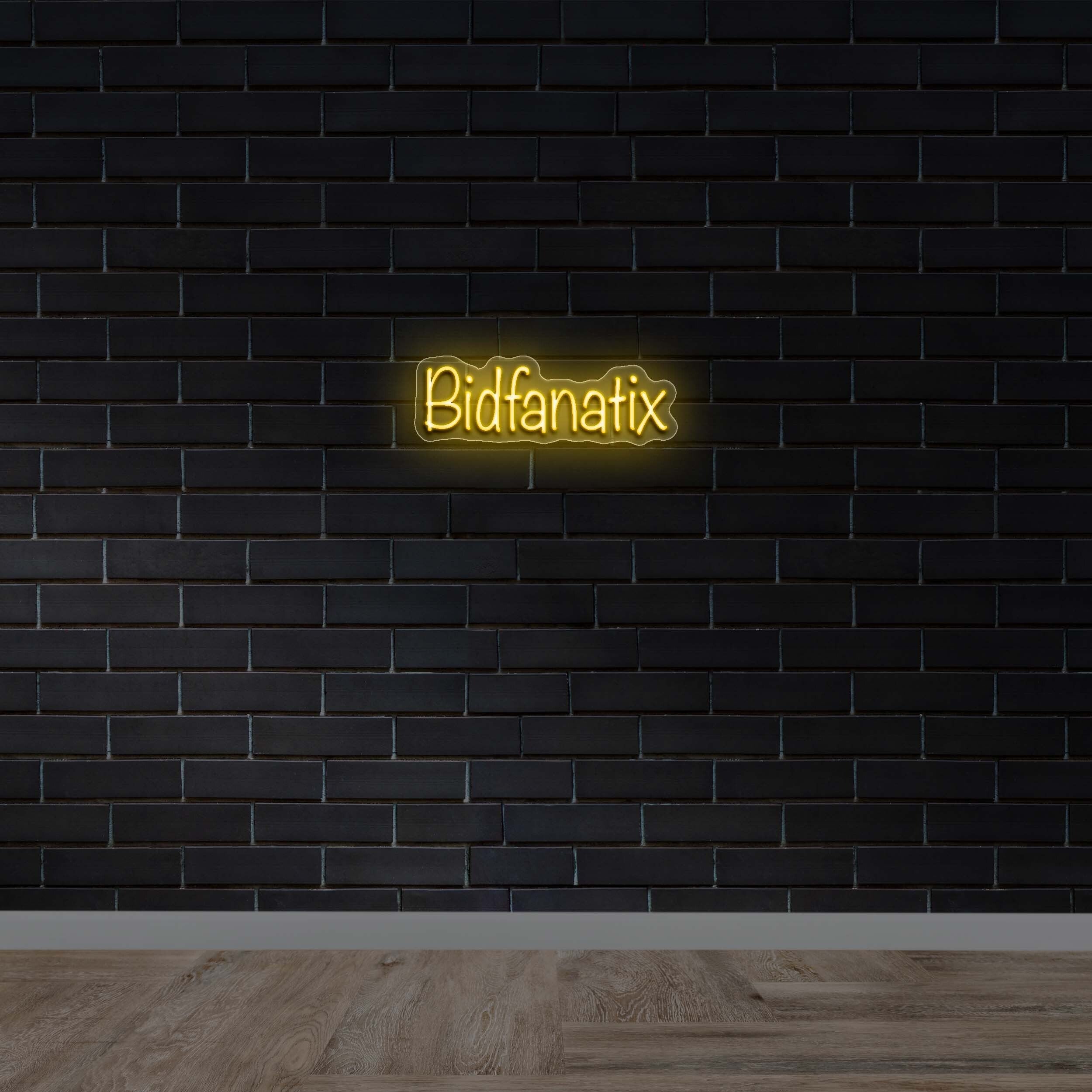 Bidfanatix - Premium Neon Artwork