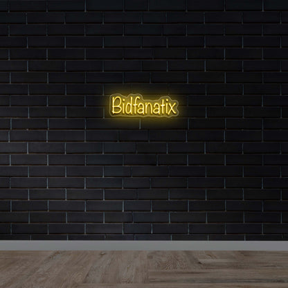 Bidfanatix - Premium Neon Artwork