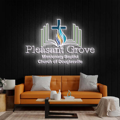 Pleasant Grove - Premium Neon Artwork