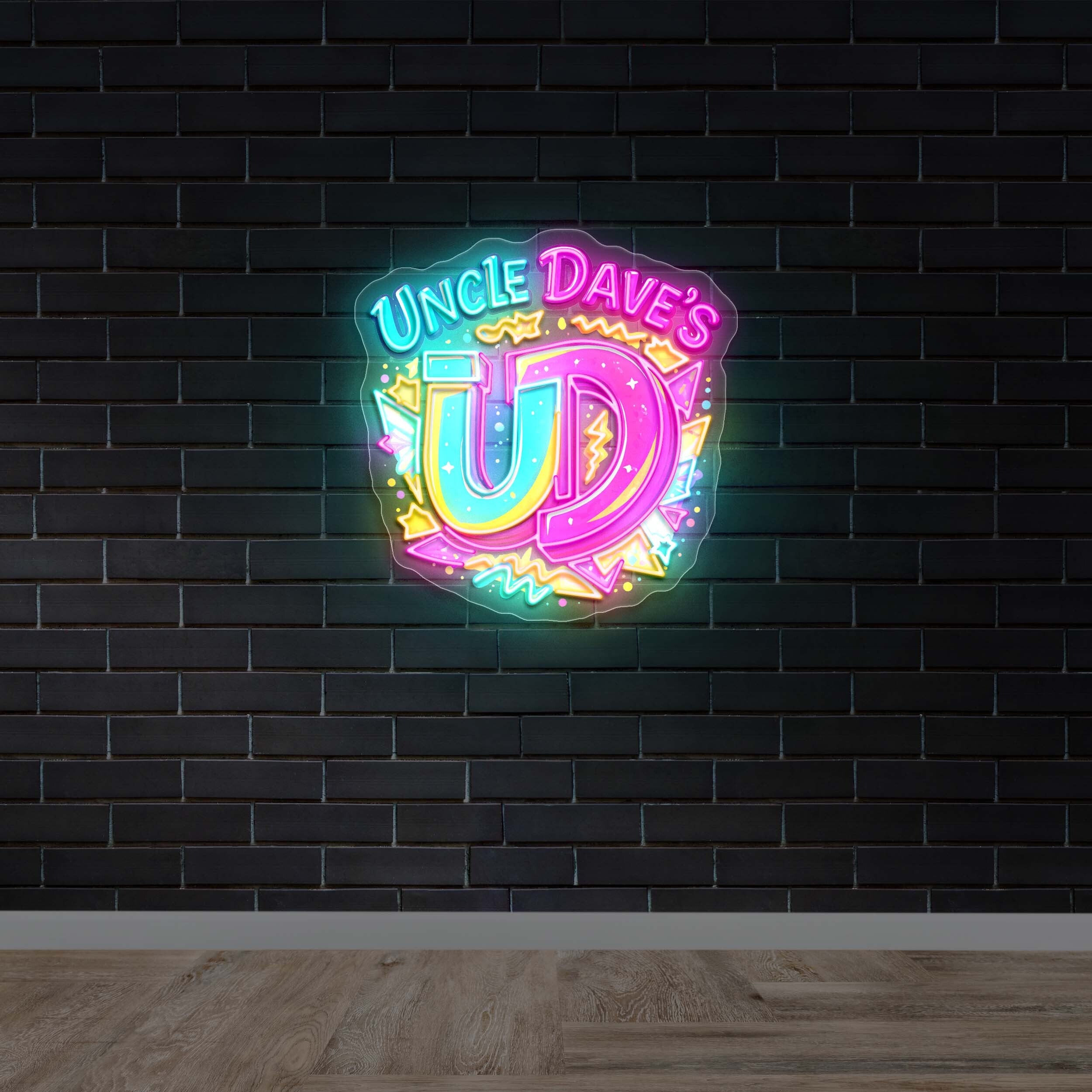 UNCLE DAVE'S - Premium Neon Artwork