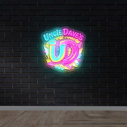 UNCLE DAVE'S - Premium Neon Artwork