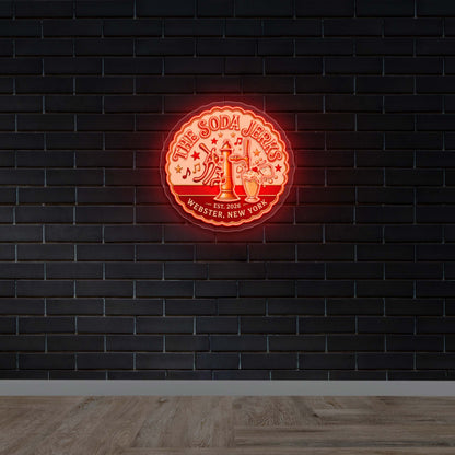 The Soda Jerks - Premium Neon Artwork