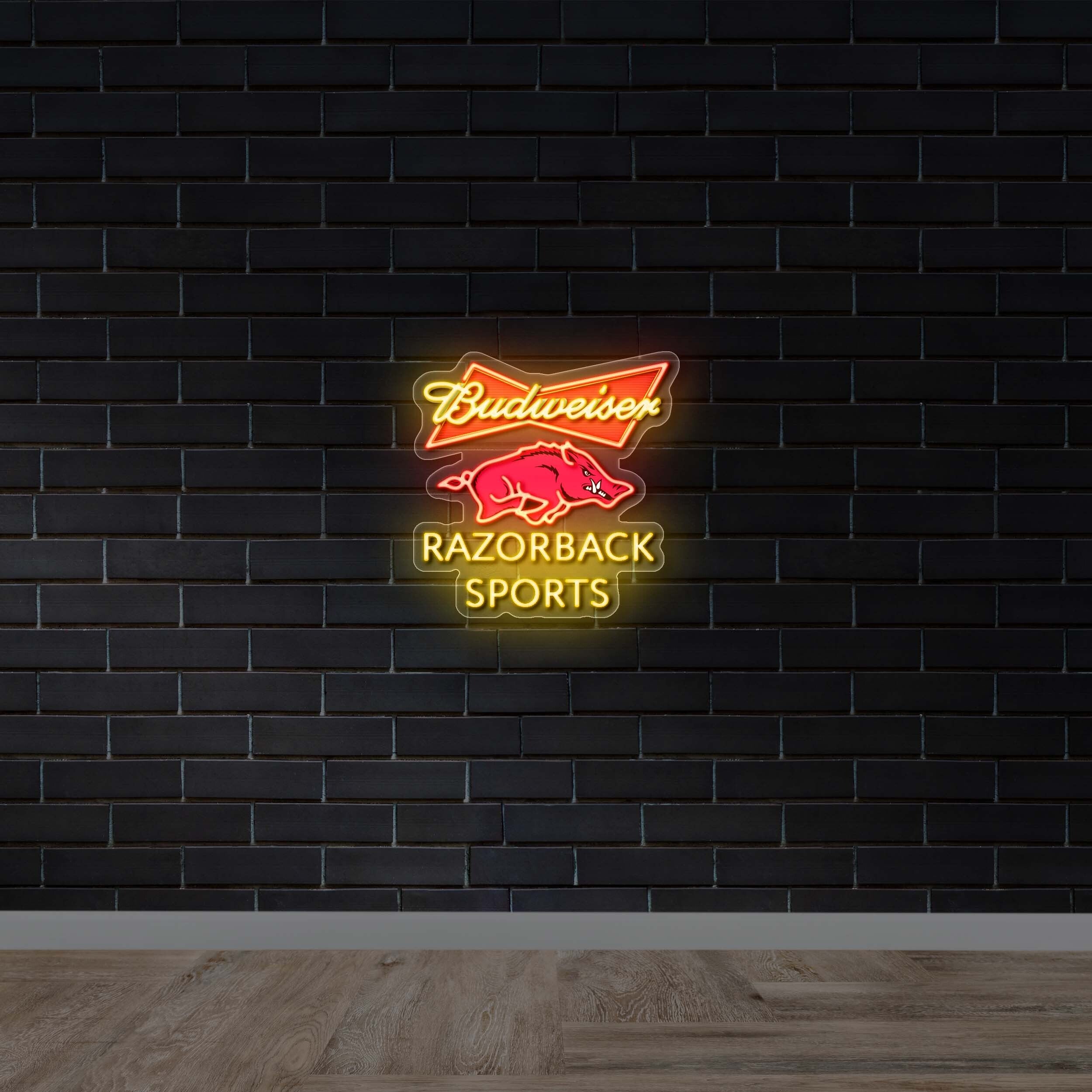 RAZORBACK SPORTS - Premium Neon Artwork