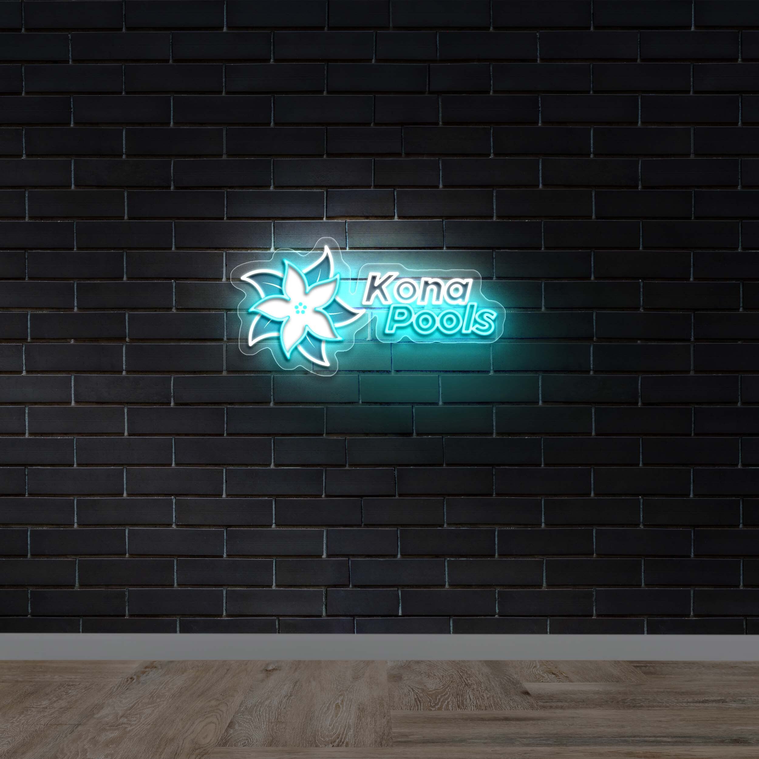 Kona Pools -  Premium Neon Artwork