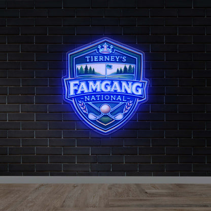 FAMGANG NATIONAL - Premium Neon Artwork