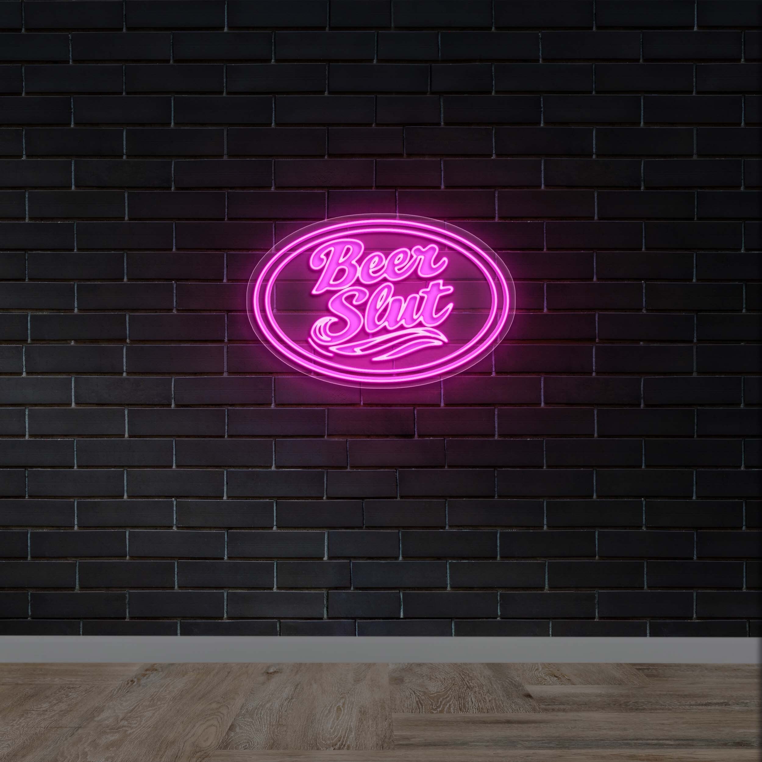 Beer Slut - Premium Neon Artwork