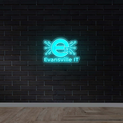 Evansville IT - Premium Neon Artwork