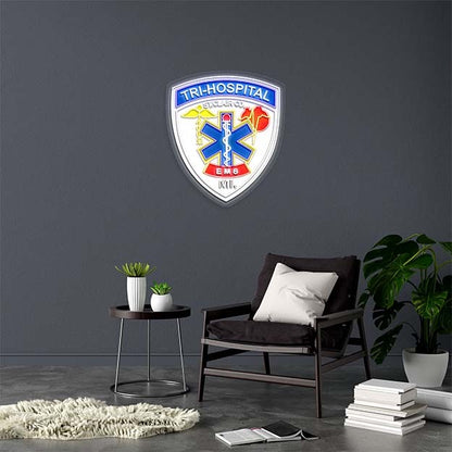 TRI-HOSPITAL - Premium Neon Artwork