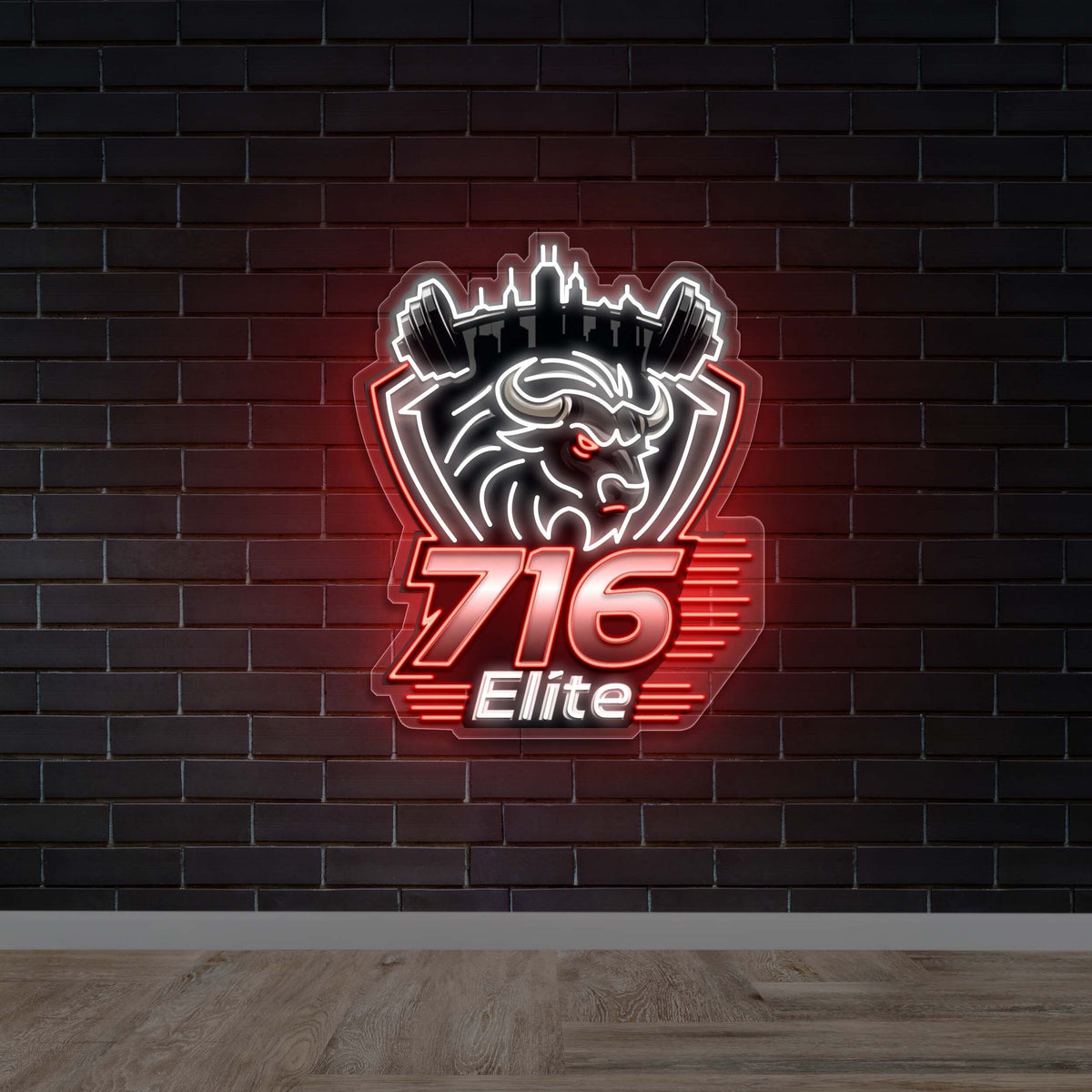 716 Elite - Premium Neon Artwork