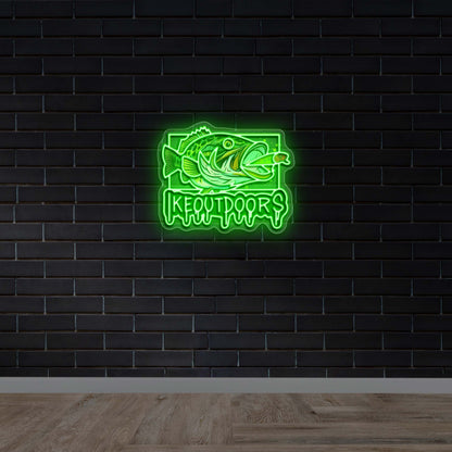 IKEOUTDOORS - Premium Neon Artwork