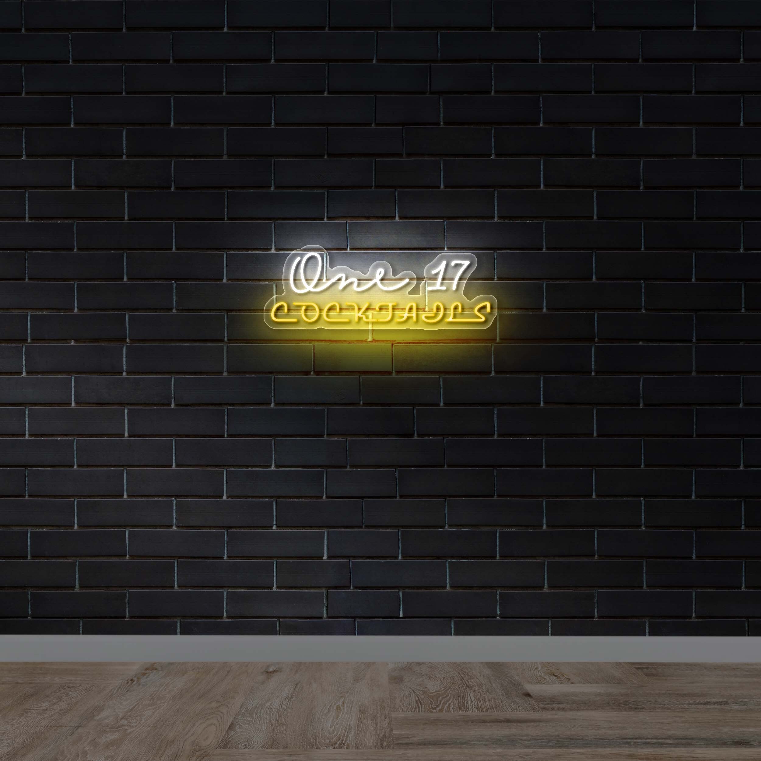 One 17 Cocktails - Premium Neon Artwork