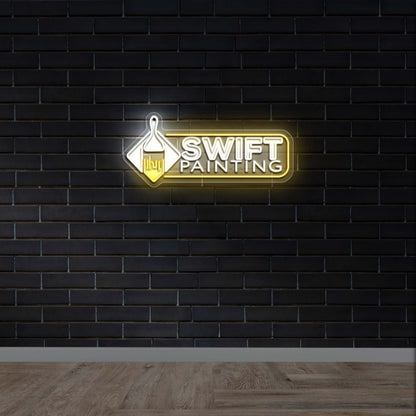 SWIFT PAINTING - Premium Neon Artwork