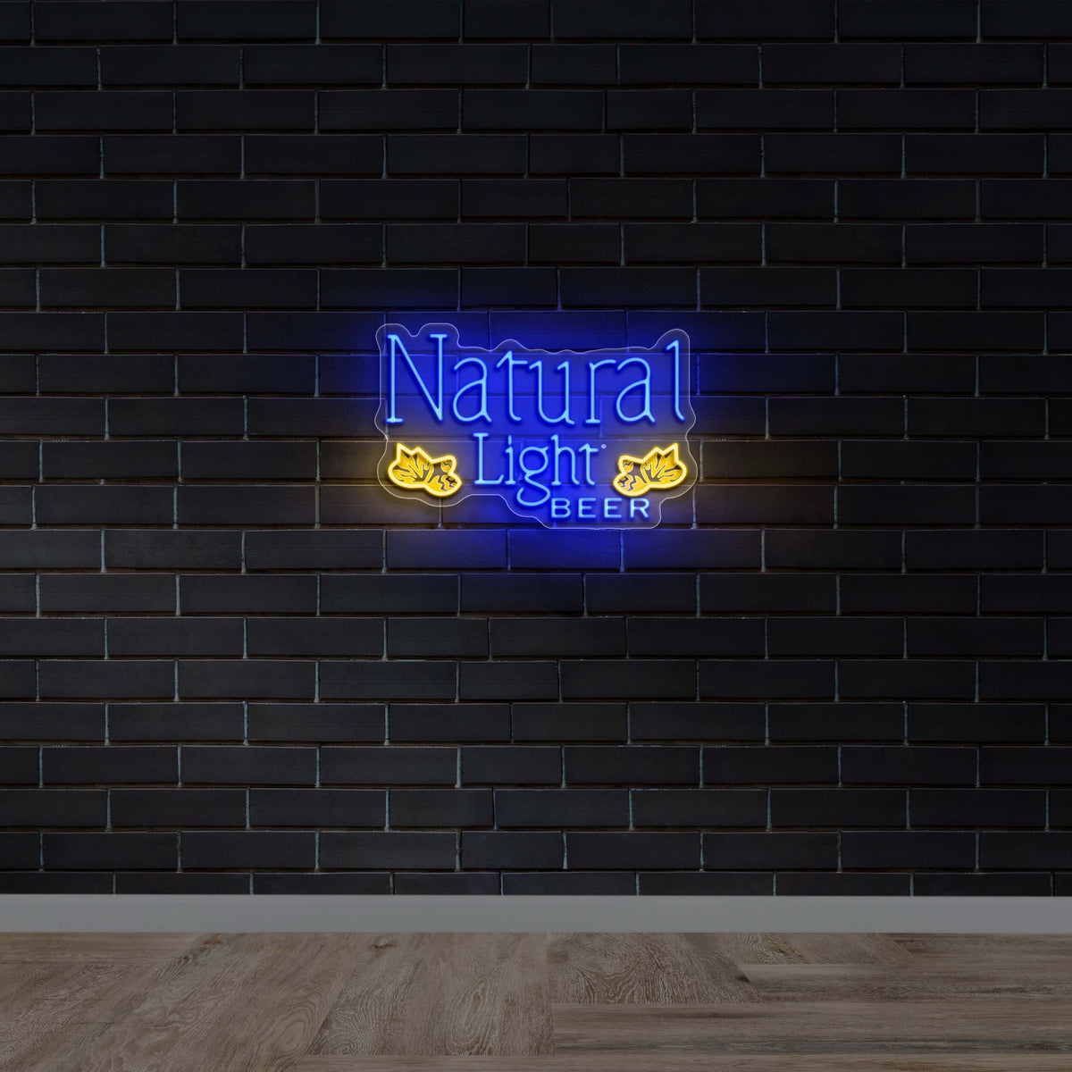 Natural Light Beer - Premium Neon Artwork
